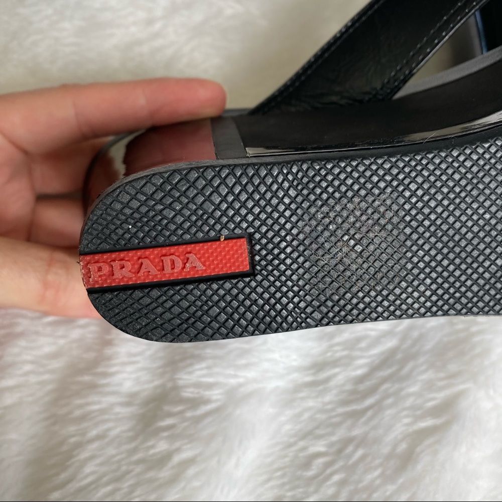 Prada Platform Thong Slides - Picture 9 of 14